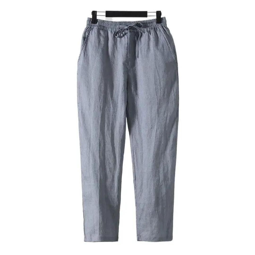 MONVIEL | Simple Lines Linen trousers