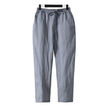 MONVIEL | Simple Lines Linen trousers
