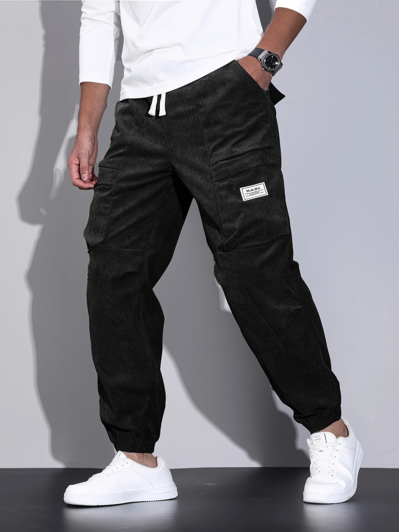MONVIEL™ | Men's Corduroy Cargo Trousers