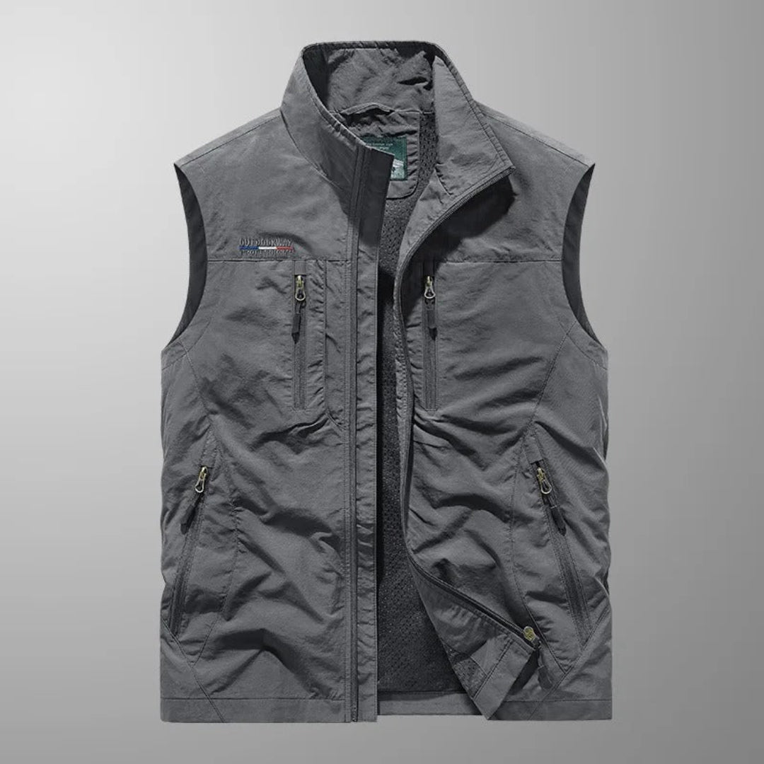 MANSSINO™ | Zip-Up Utility Vest