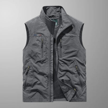 MANSSINO™ | Zip-Up Utility Vest