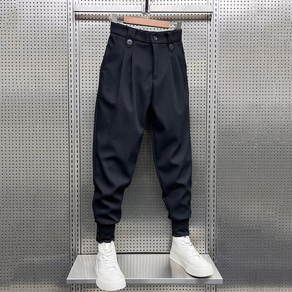 MANSSINO™ | Men's Loose-Fit Cotton Stretch Trousers