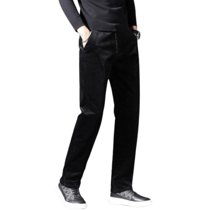 MONVIEL | Mid-rise corduroy trousers