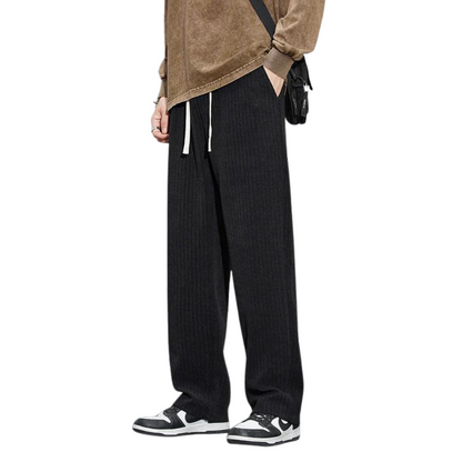 MONVIEL | Roman-style velvet trousers