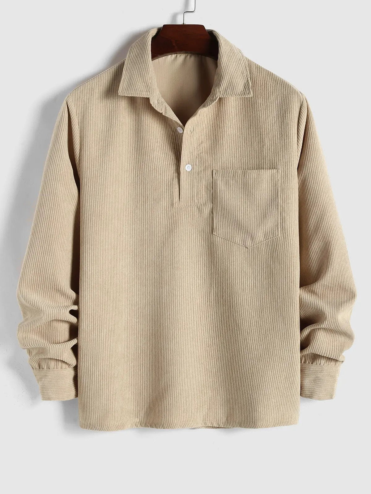 MONVIEL | Long-Sleeve Corduroy