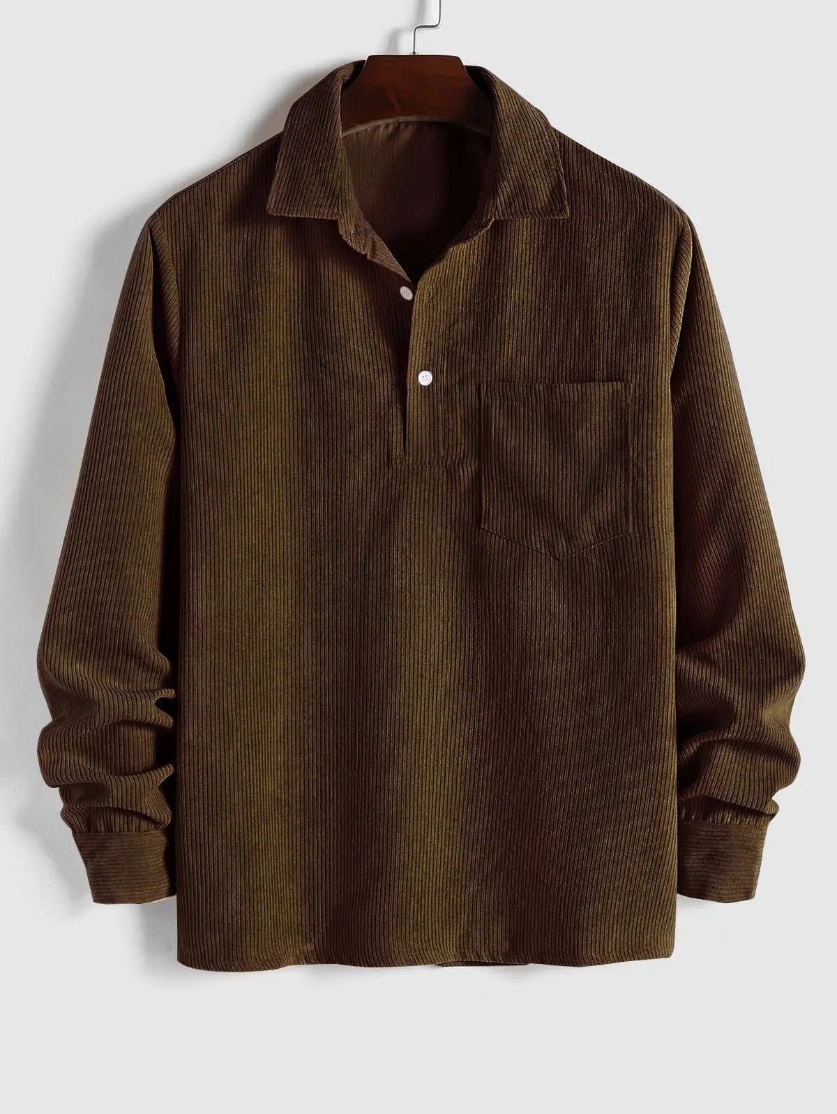MONVIEL | Long-Sleeve Corduroy