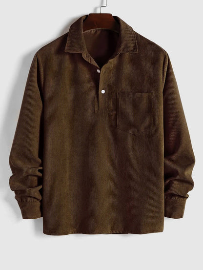 MONVIEL | Long-Sleeve Corduroy
