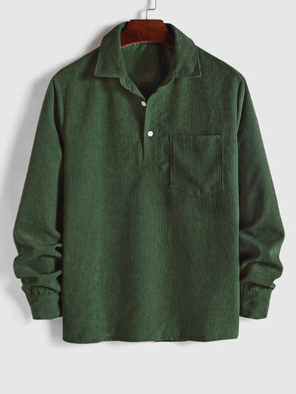 MONVIEL | Long-Sleeve Corduroy