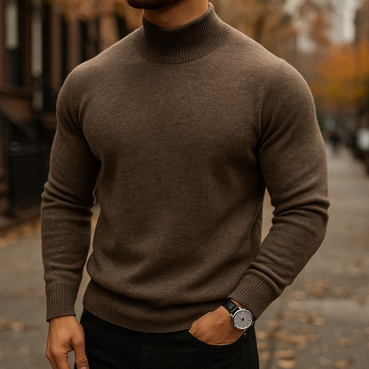 MANSSINO™ | Men's Half-Collar Knit Pullover