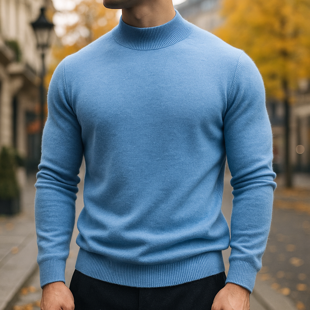 MANSSINO™ | Men's Half-Collar Knit Pullover