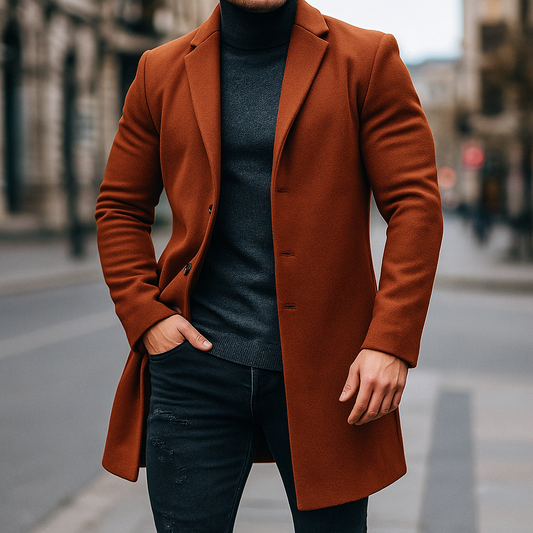 MONVIEL™ | Wool City Trench Coat