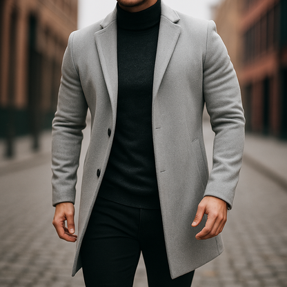 MONVIEL™ | Wool City Trench Coat