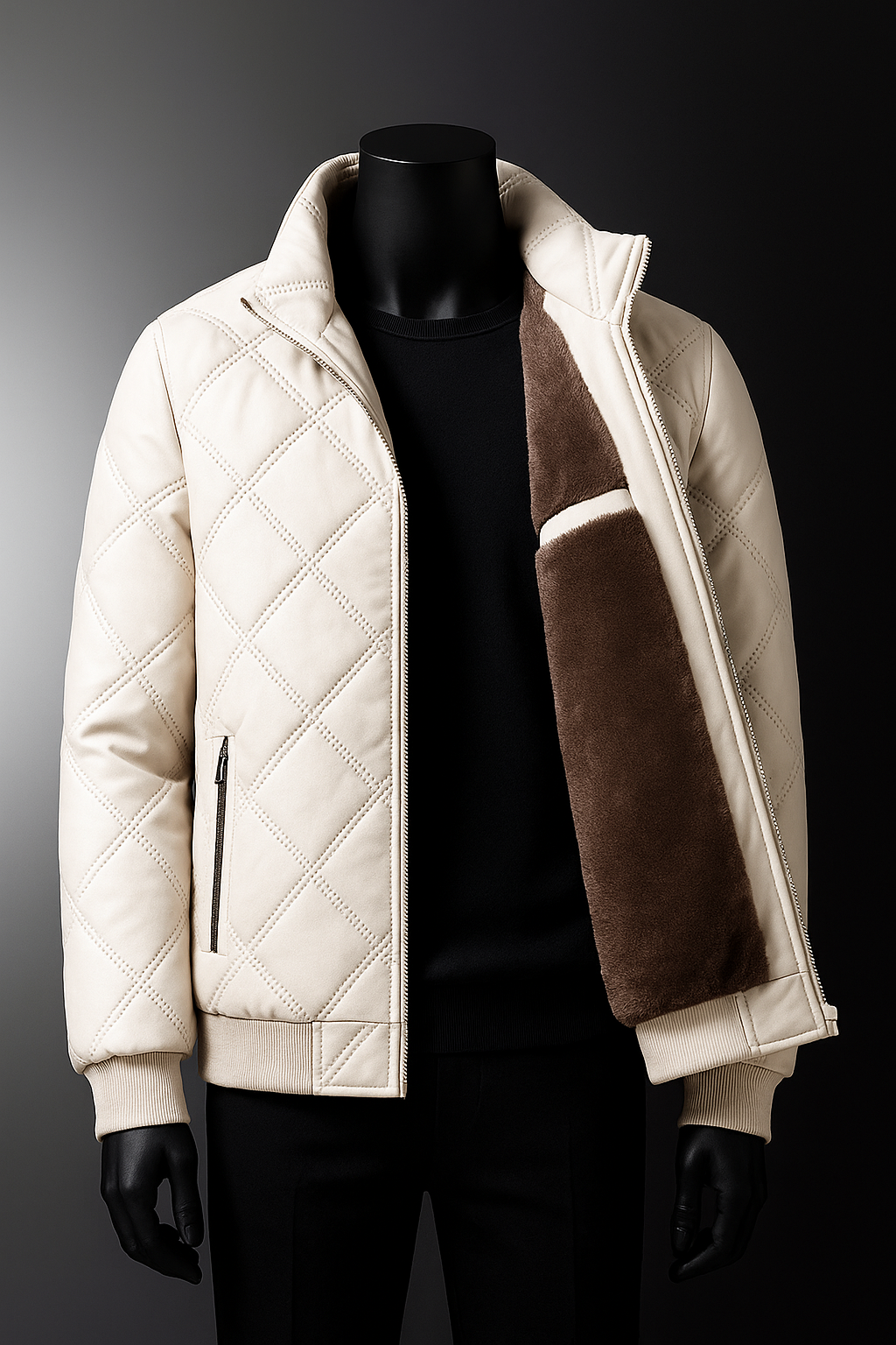 MANSSINO™ | Fleece-Lined Winter Puffer