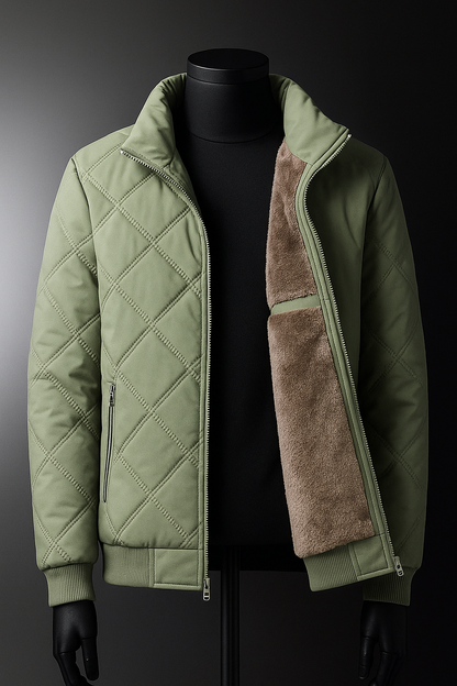 MANSSINO™ | Fleece-Lined Winter Puffer