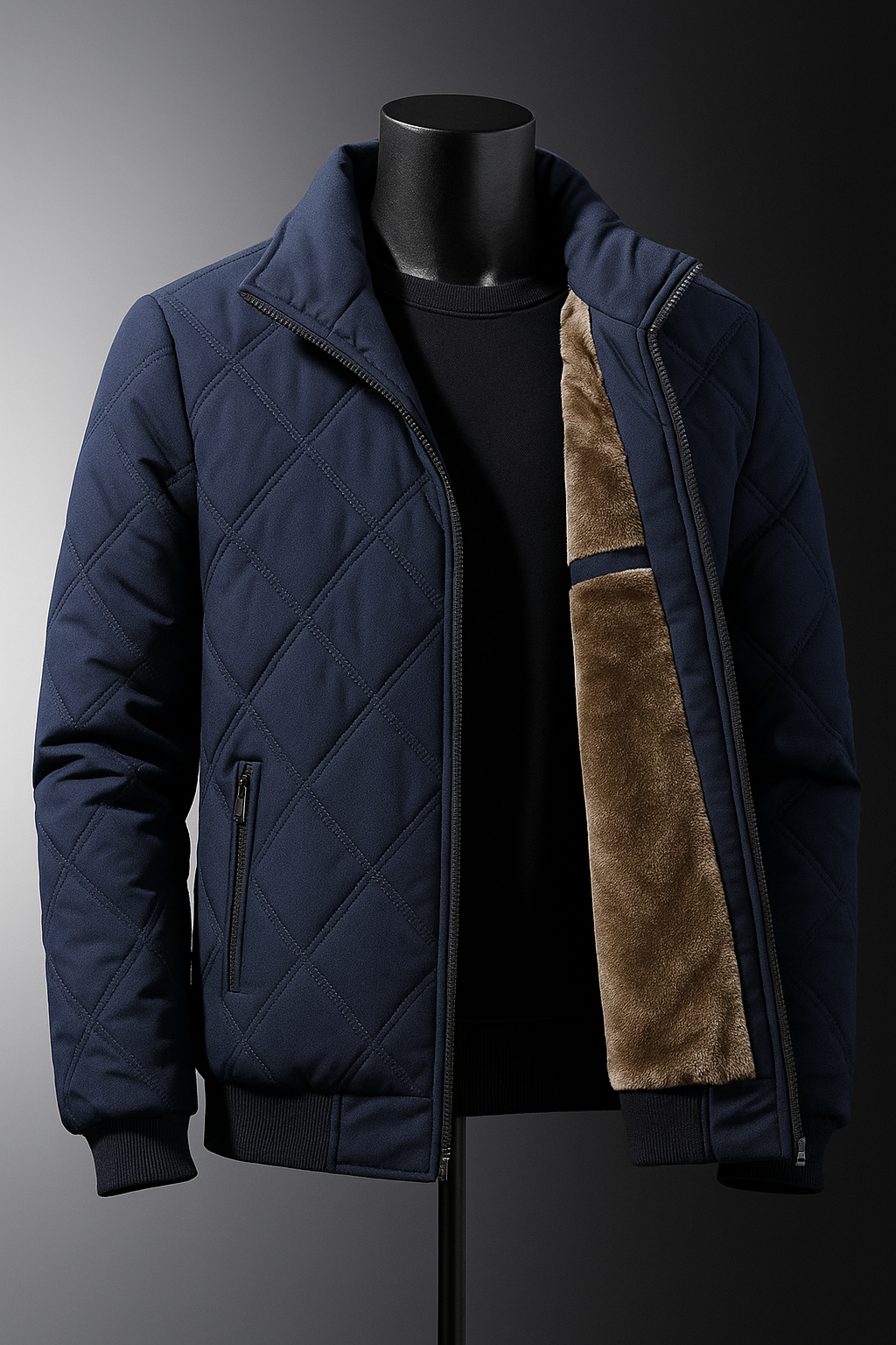 MANSSINO™ | Fleece-Lined Winter Puffer