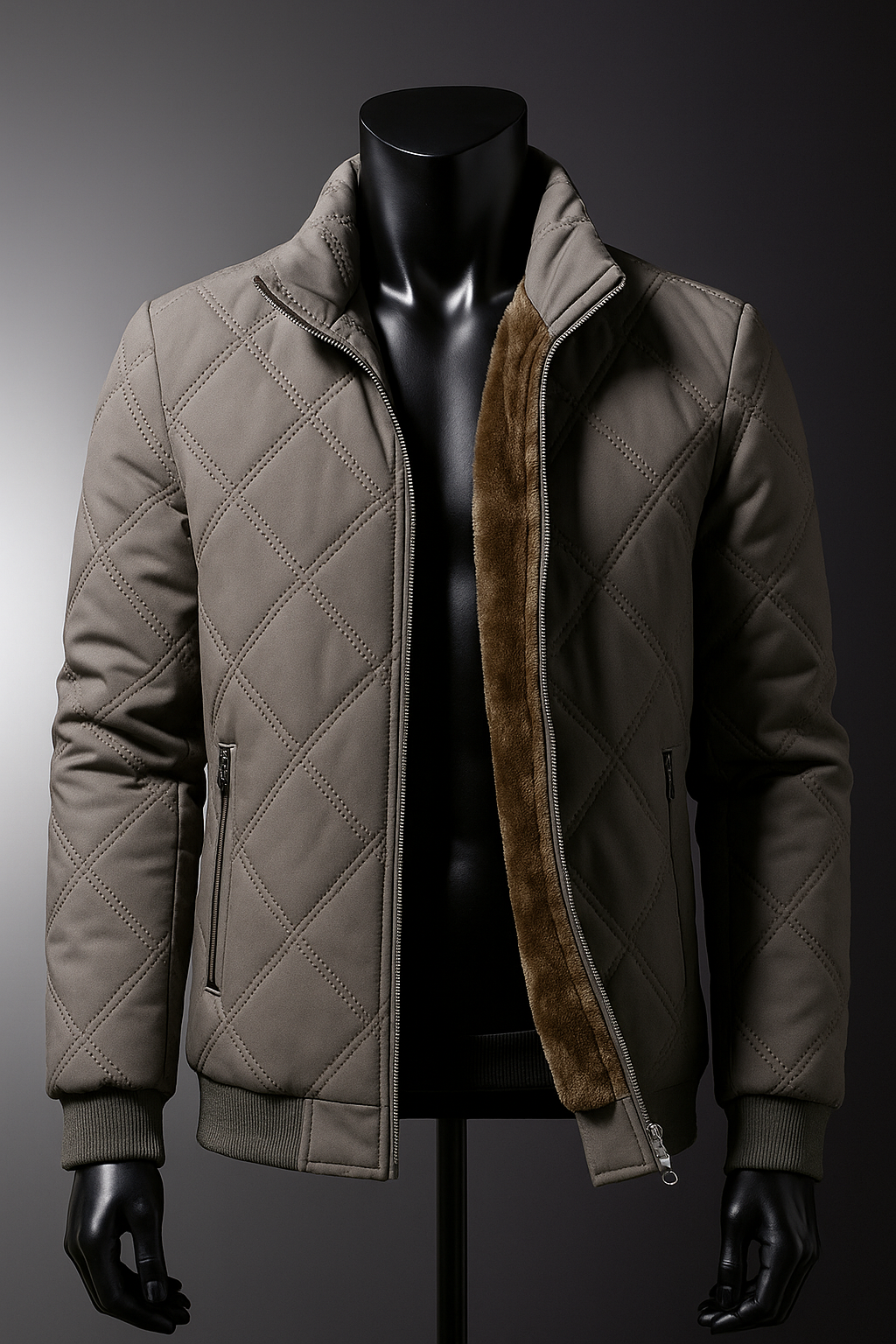 MANSSINO™ | Fleece-Lined Winter Puffer