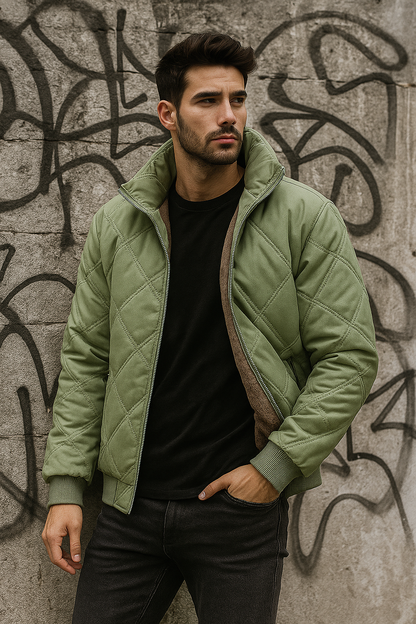 MANSSINO™ | Fleece-Lined Winter Puffer