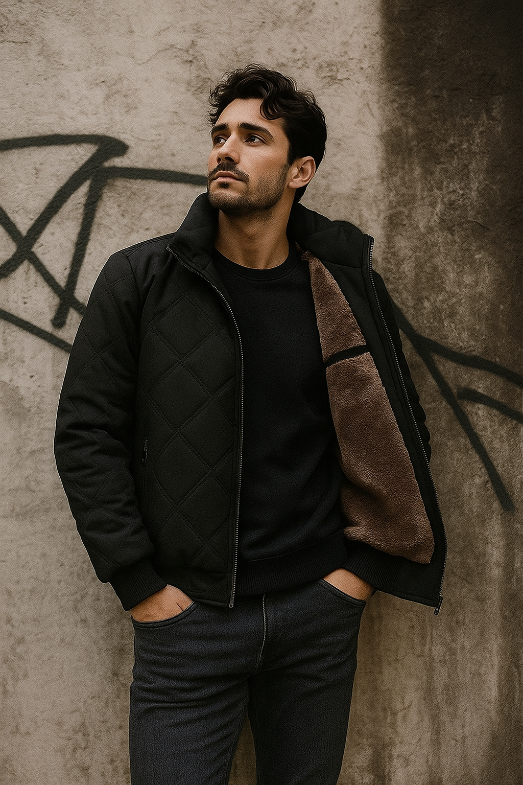 MANSSINO™ | Fleece-Lined Winter Puffer