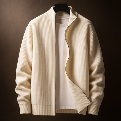 Brennan™ | Pull zippé côtelé homme