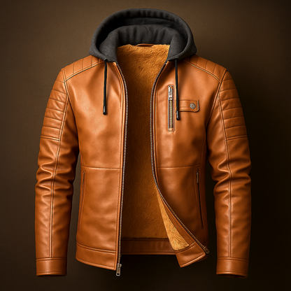 LAURENT MONACO | VESTE À CAPUCHE ÉLÉGANTE ET RAFFINÉE POUR HOMME