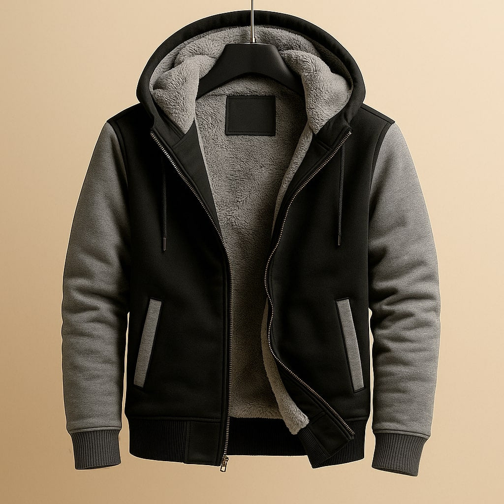 LAURENT MONACO | VESTE DOUBLÉE À CAPUCHE POUR LES HOMMES