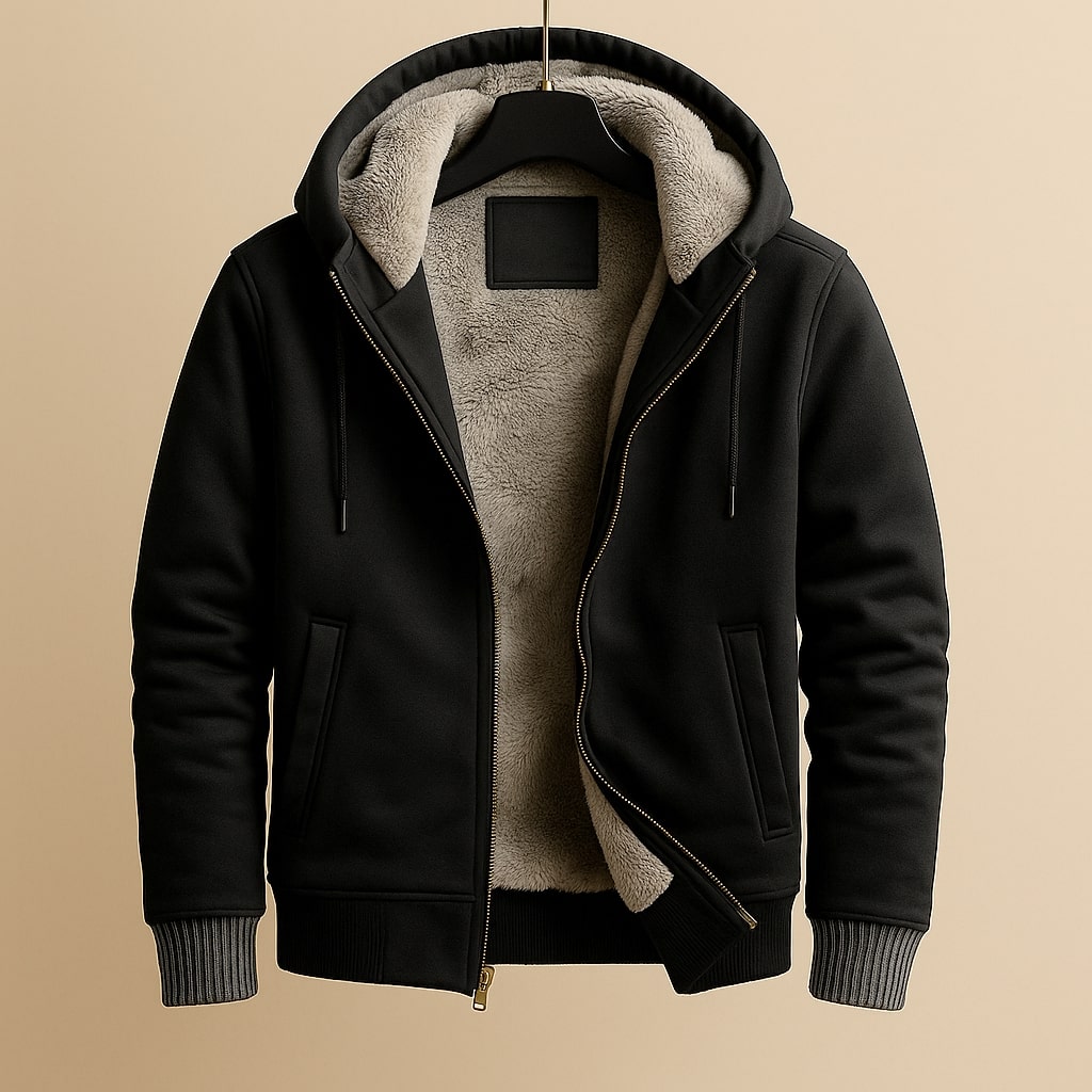 LAURENT MONACO | VESTE DOUBLÉE À CAPUCHE POUR LES HOMMES