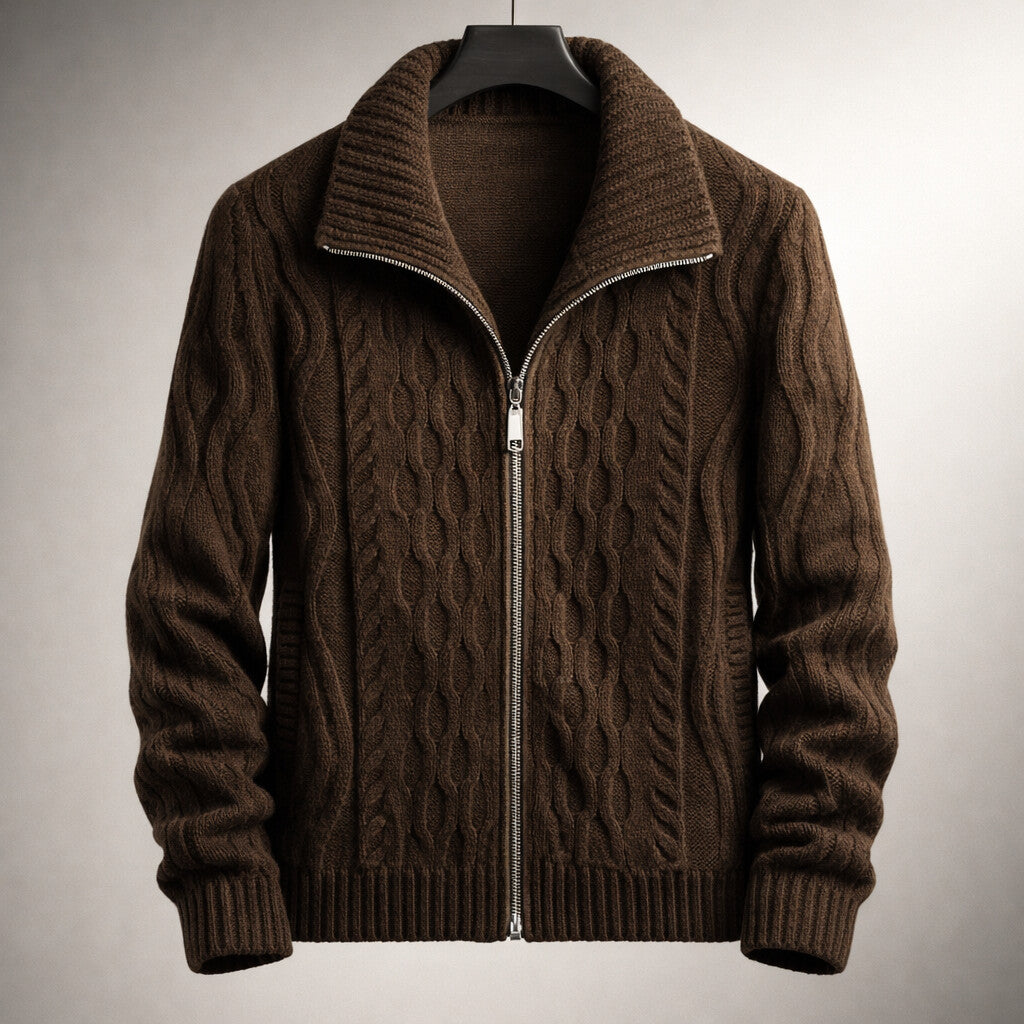 MANSSINO™ | Full-Zip Knit Gilet
