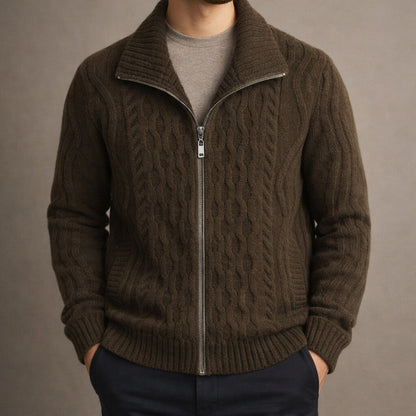 MANSSINO™ | Full-Zip Knit Gilet