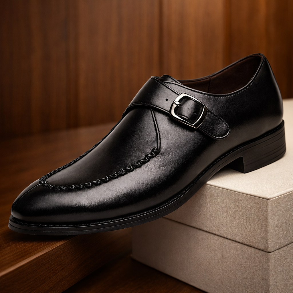 MANSSINO™ | Men's Monk Strap Dress Shoe