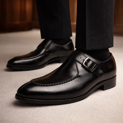 MANSSINO™ | Men's Monk Strap Dress Shoe