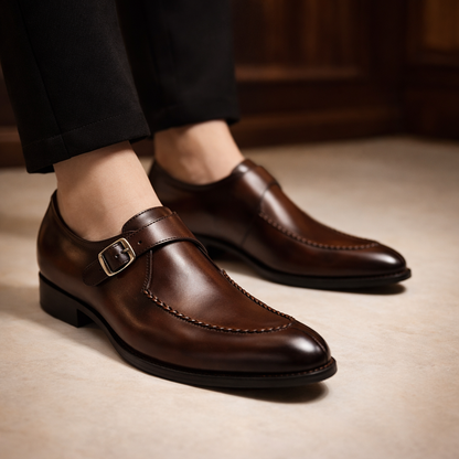 MANSSINO™ | Men's Monk Strap Dress Shoe