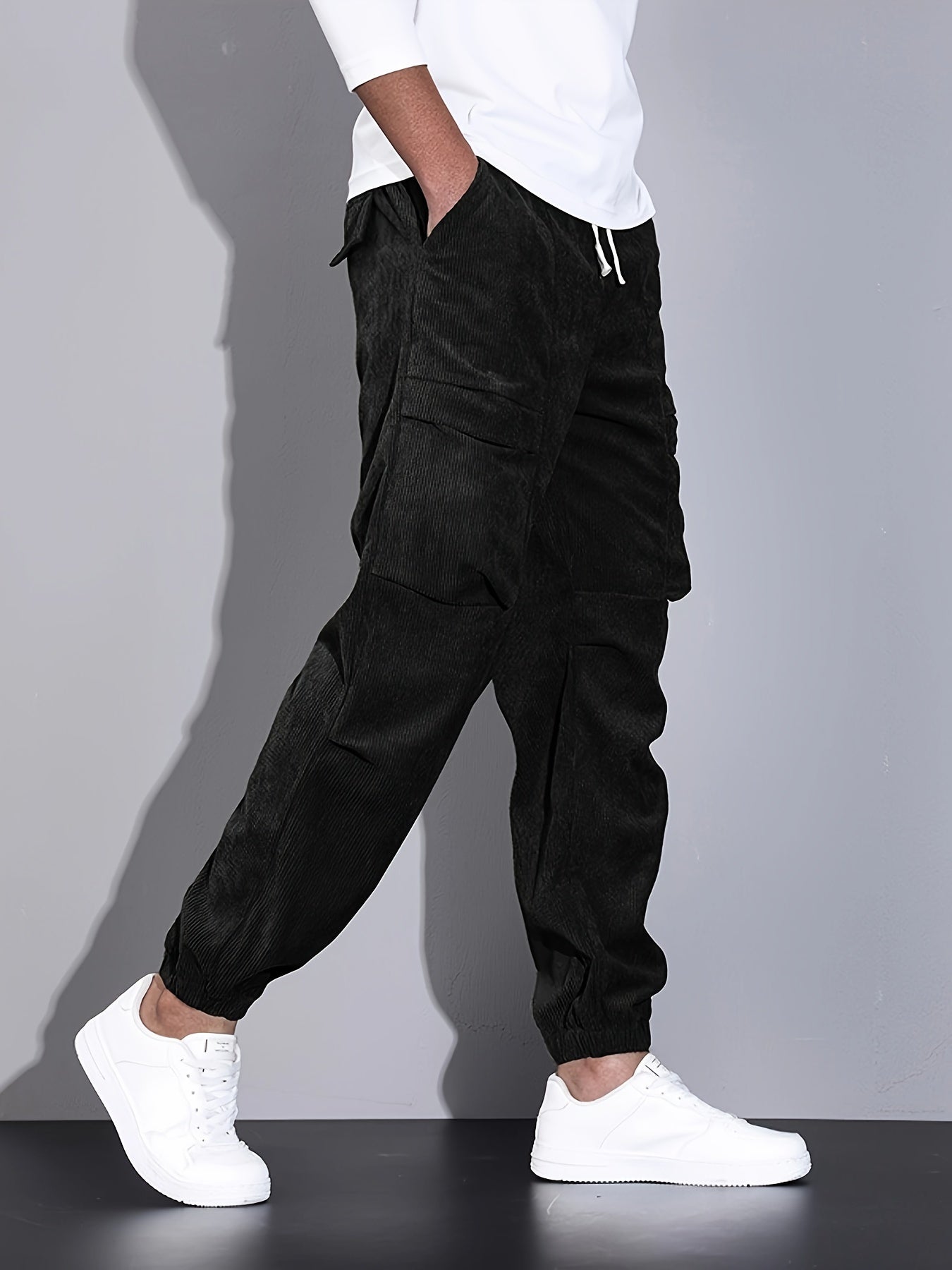 MONVIEL™ | Men's Corduroy Cargo Trousers