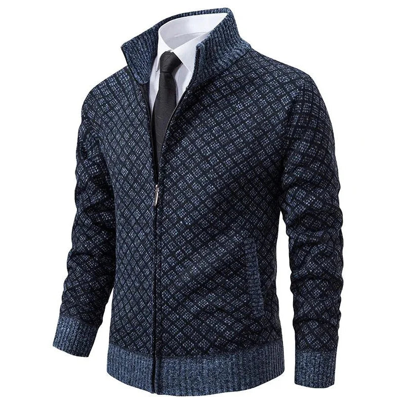 MANSSINO™ | Men's Waffle Knit Zip Gilet