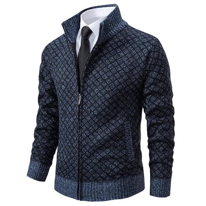 MANSSINO™ | Men's Waffle Knit Zip Gilet