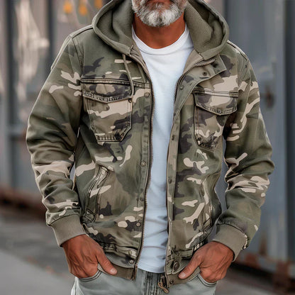 MANSSINO™ | Military-Style Hooded Jacket