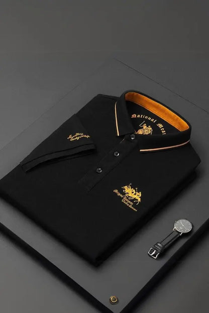 MONVIEL™ | Mandarin-Collar Summer Polo
