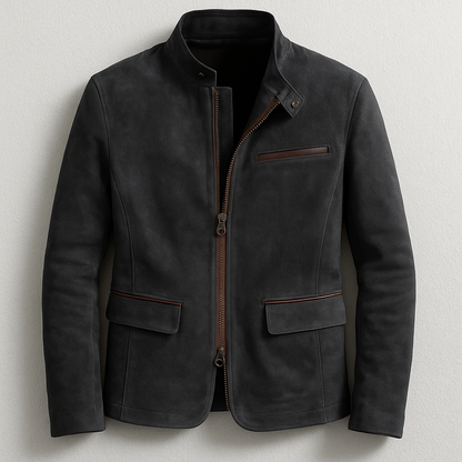 MANSSINO™ | Suede Field Jacket