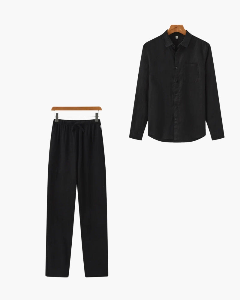 Darragh™ | Ensemble monochrome en lin
