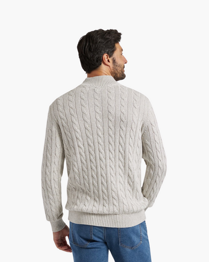 MONVIEL | COTTON HALF ZIP