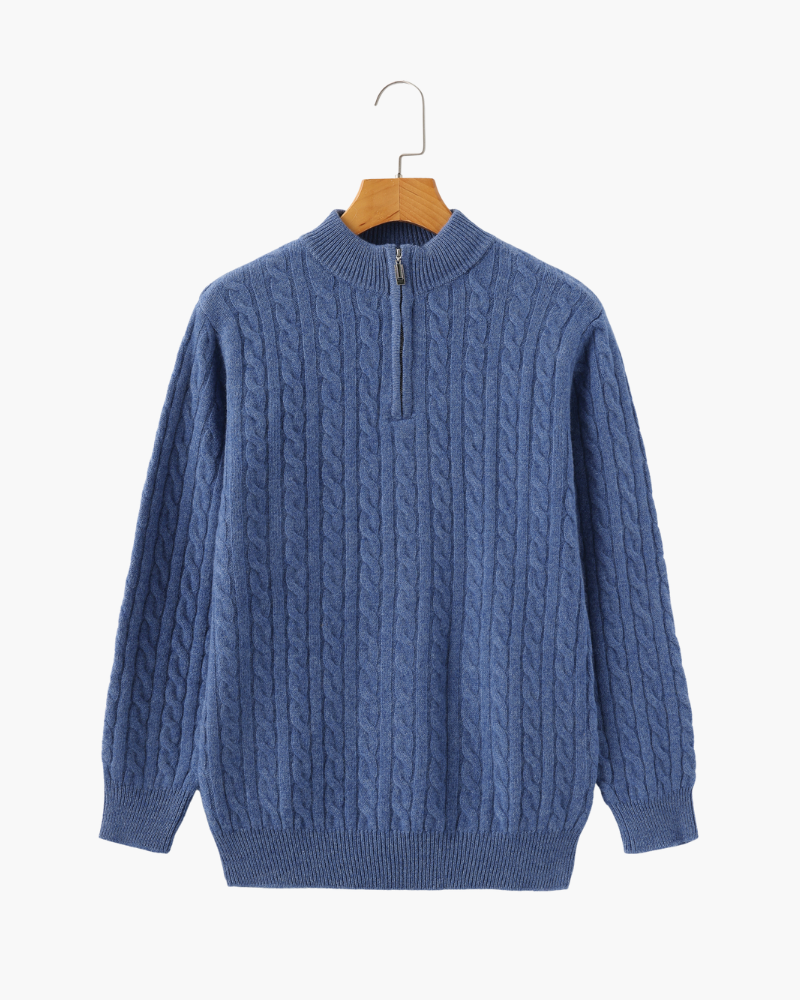 MONVIEL | HALF-ZIP CARDIGAN