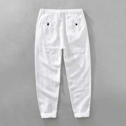 MANSSINO™ | Men's Tapered Linen Trousers