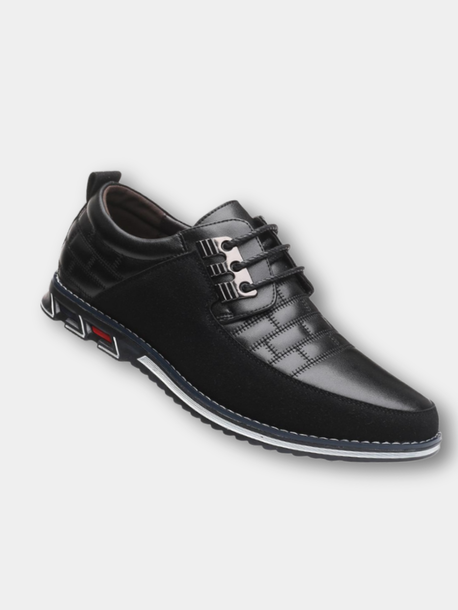 MANSSINO™ | Men's Perforated Leather Hybrid Shoe