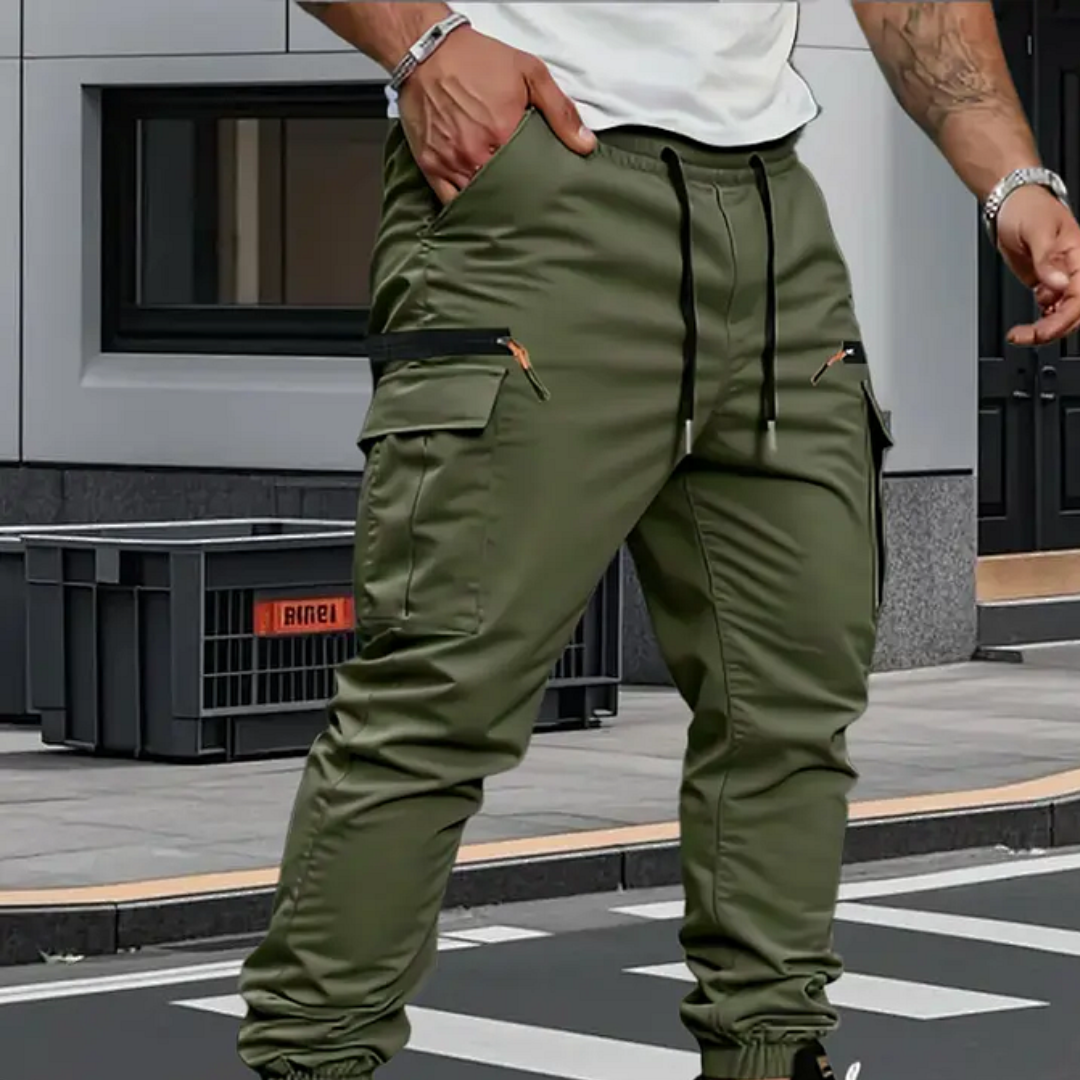 MONVIEL | Mens Stretch Utility Joggers