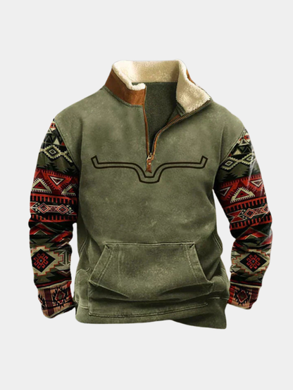 MANSSINO™ | Men's Quarter-Zip Smart Pullover
