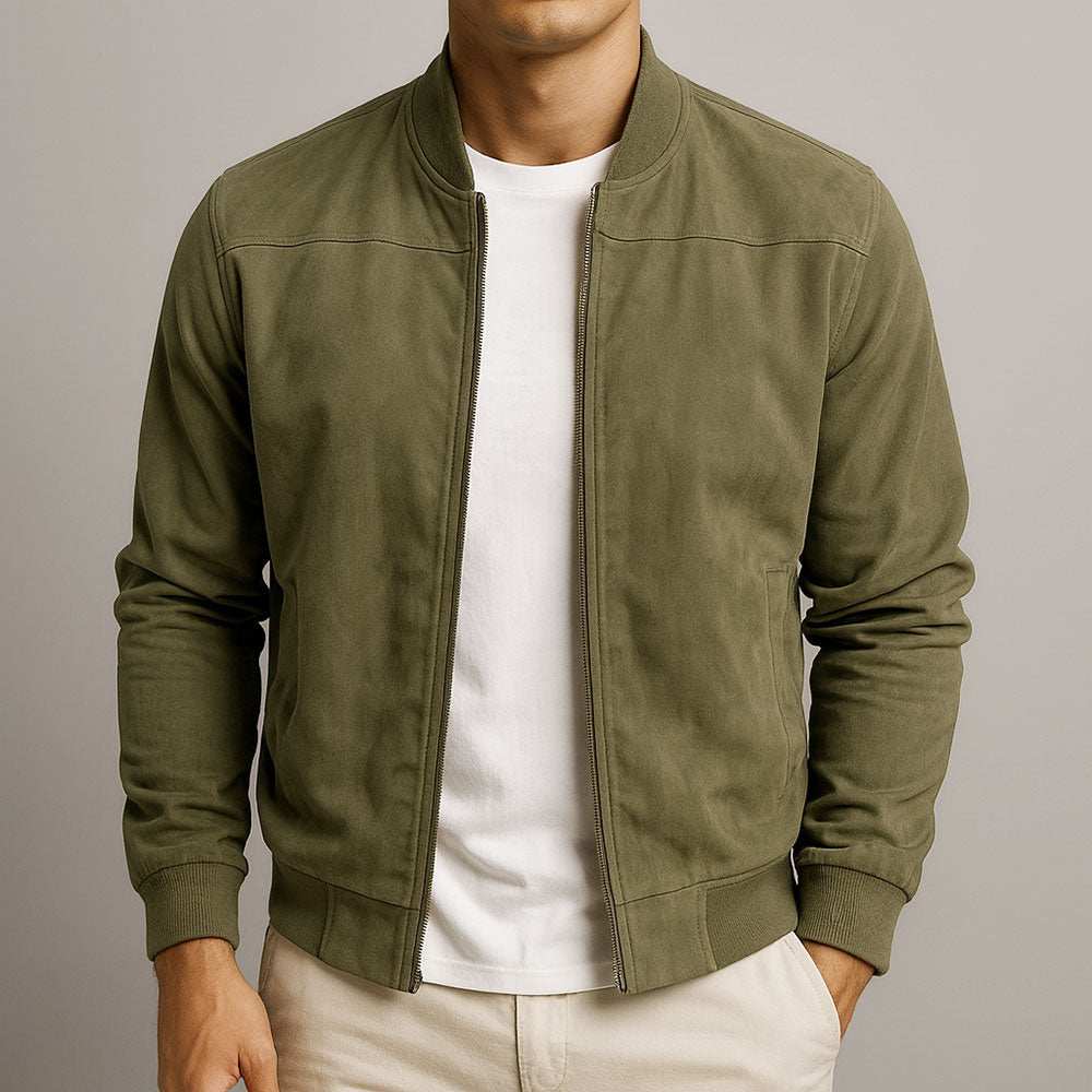 MONVIEL™ | Urban Suede Leather Jacket