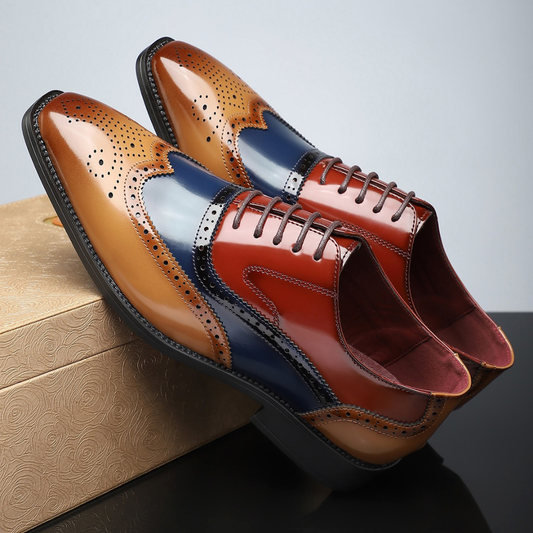 MANSSINO™ | Men's Wingtip Brogue Oxford