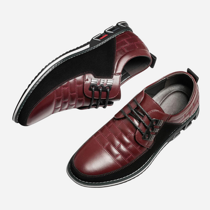 MANSSINO™ | Men's Perforated Leather Hybrid Shoe