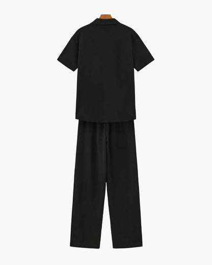 MONVIEL | POLO AND TROUSERS SET