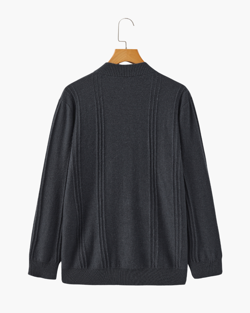 MONVIEL | RIBBED HALF-ZIP