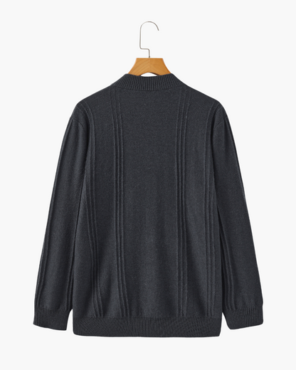 MONVIEL | RIBBED HALF-ZIP